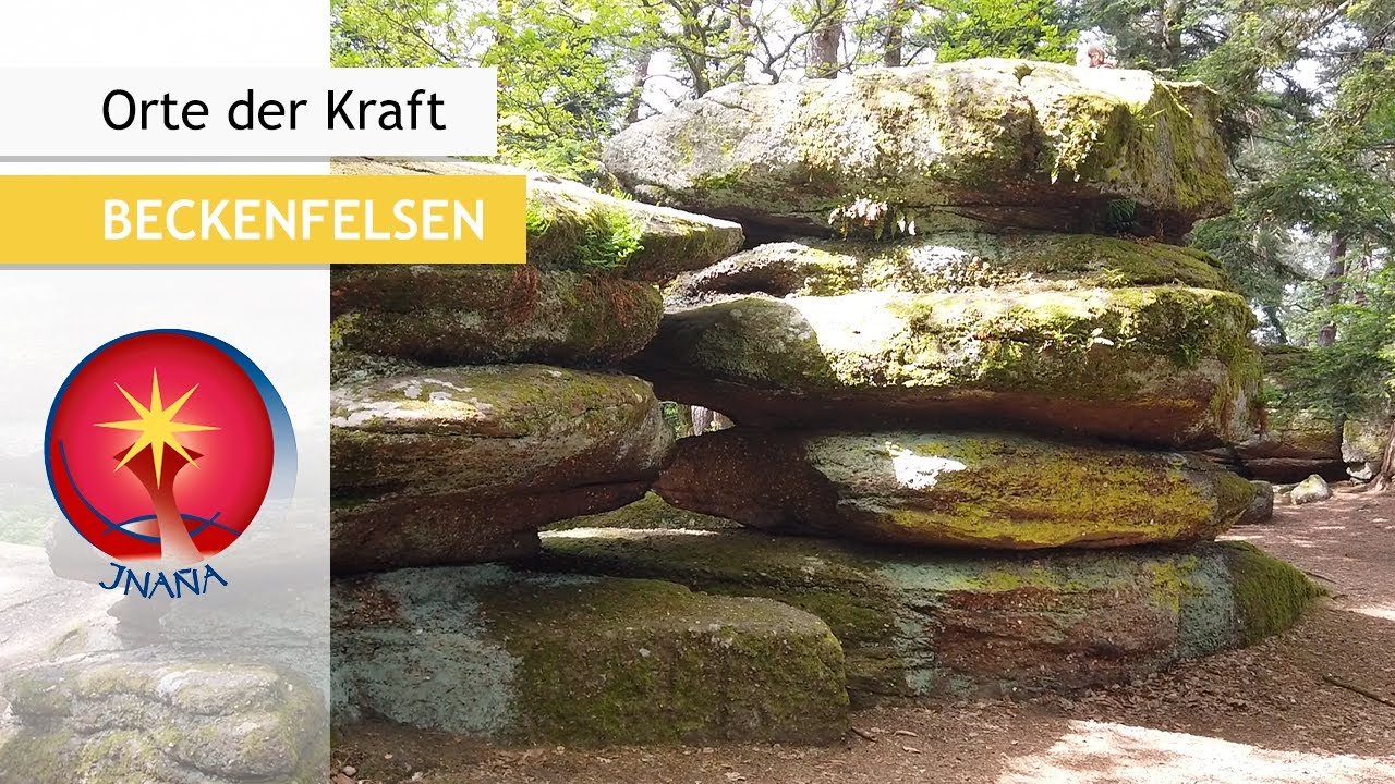 Kraftort Odilienberg: Der Beckenfelsen