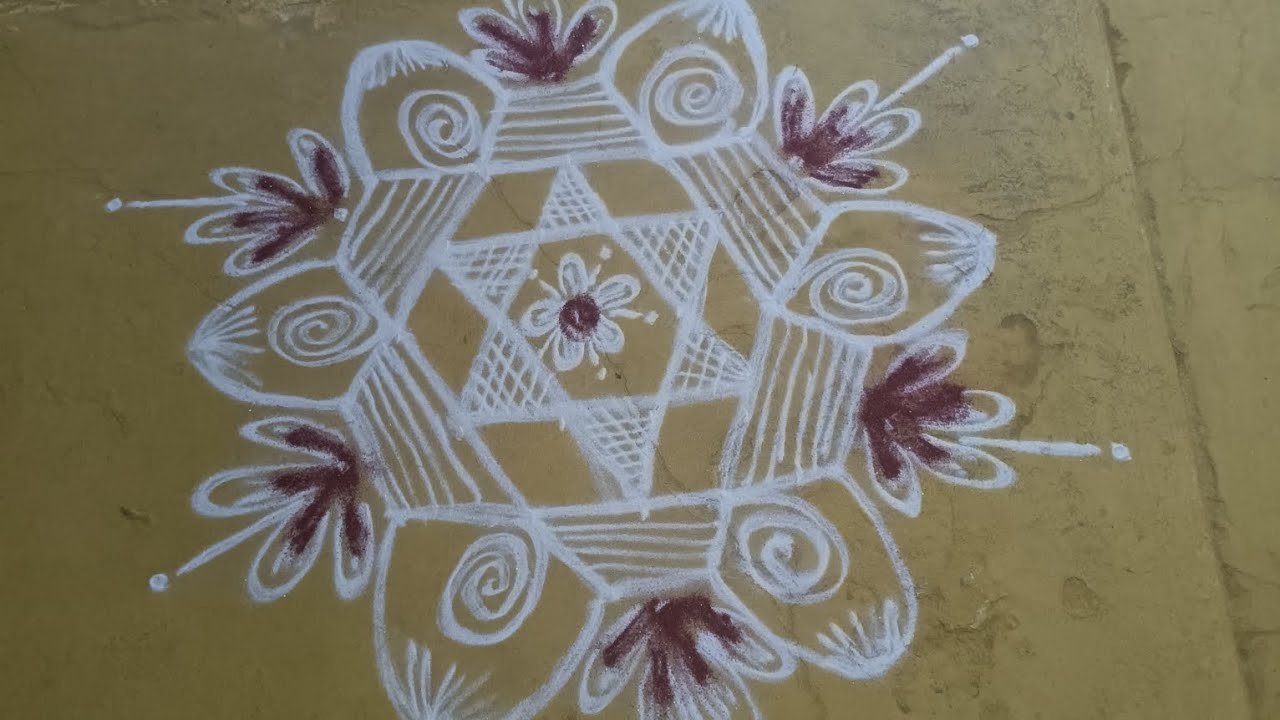5*3super & beautiful kolam for தைப்பூசம்🪔🌺🙏#thaipusamkolam #superkolam#beautifulkolam #specialkolam 