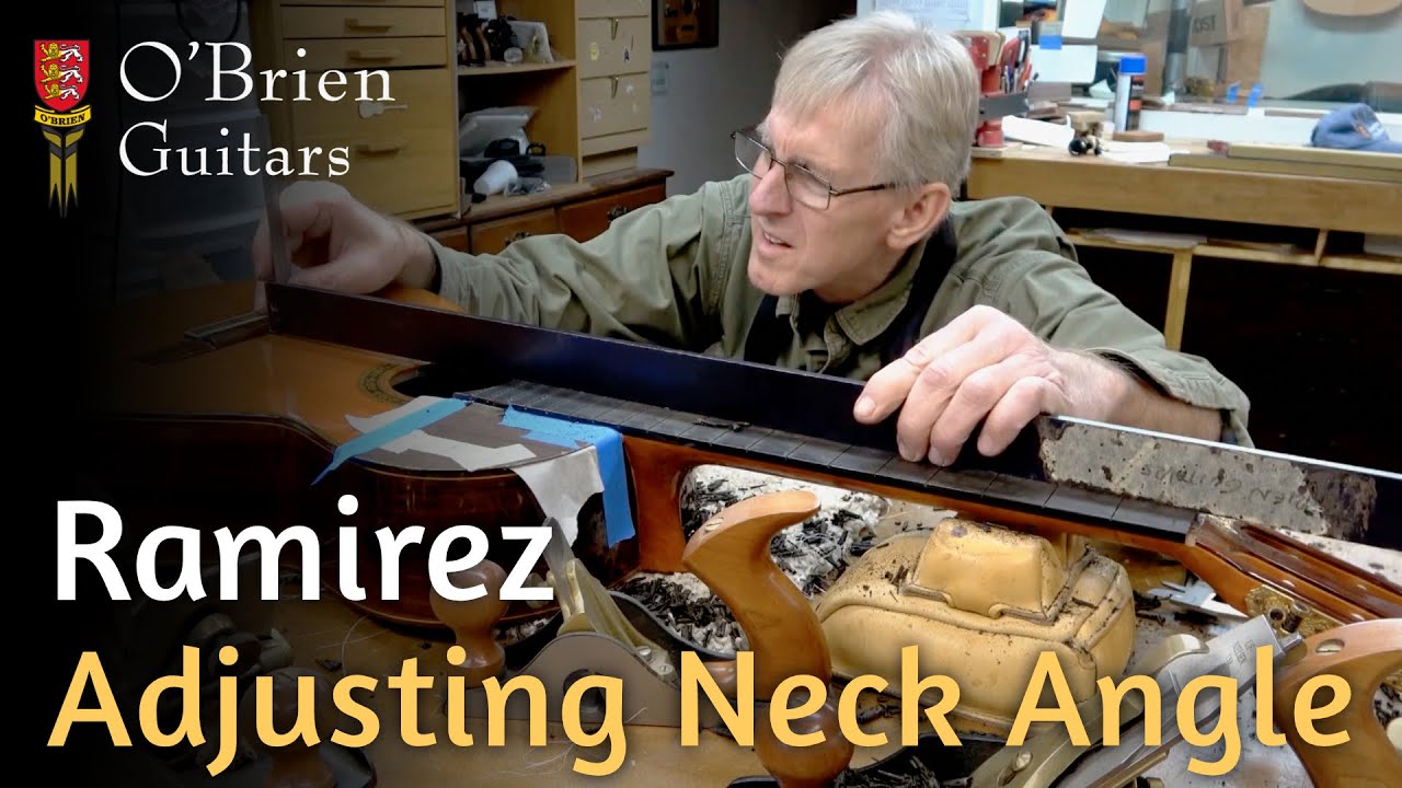 Ramirez Neck Angle Adjustment  - Lutherie Academy