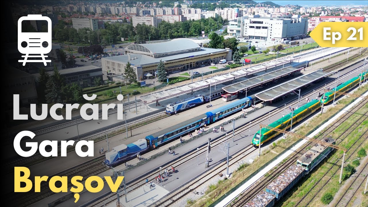 ⛏ Stadiu Lucrări Calea Ferată Gara Brașov Ep 21 🚆 20.07.2025