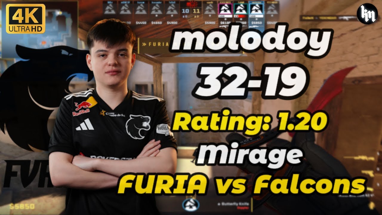molodoy (32-19) FURIA vs Falcons (Mirage) | BLAST Rivals 2025 Season 2 #FURIA #molodoy