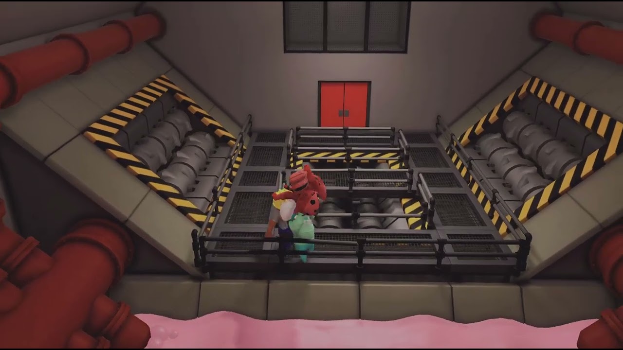 Gang Beasts tentado chegar a onda 5
