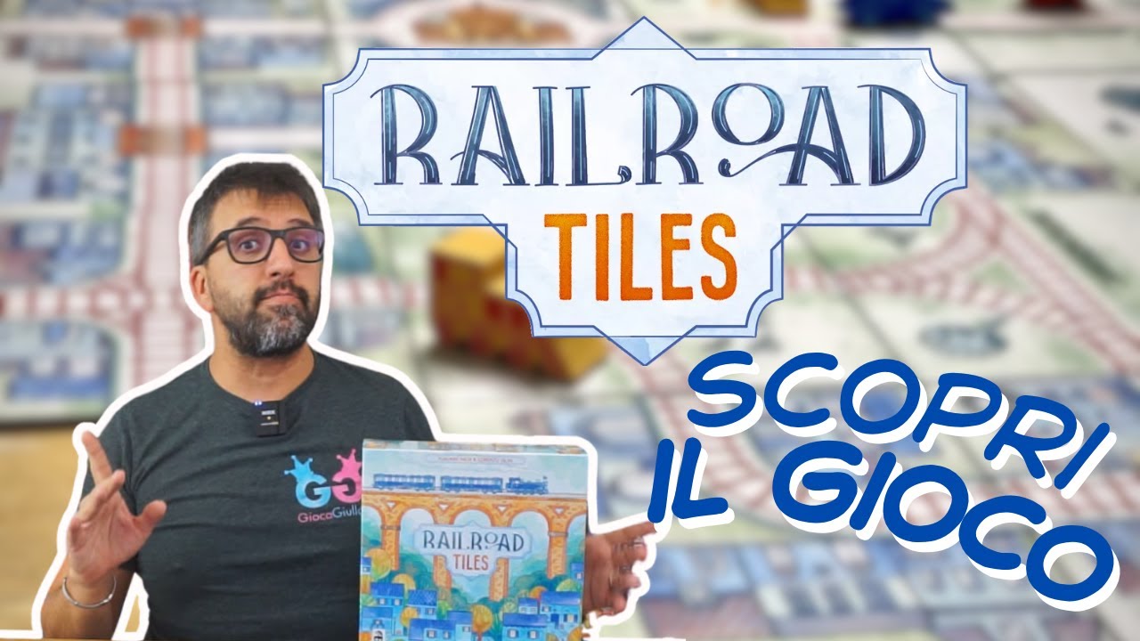Railroad Tiles come si gioca? Apriamo la scatola del gioco base e delle sue espansioni Laghi e Mondo