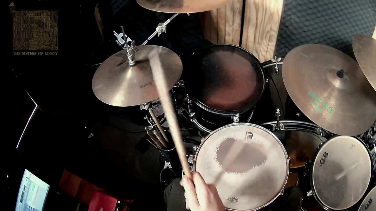 The Sisters of Mercy - Alice (Drum Cam / Cover)