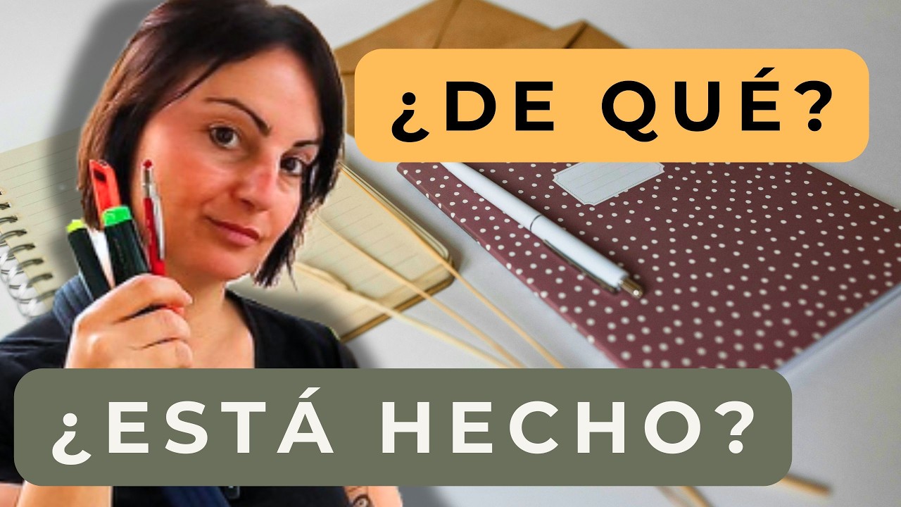Lo que NO te cuentan sobre cuadernos, papel y tinta. Papelería VEGANA y ética