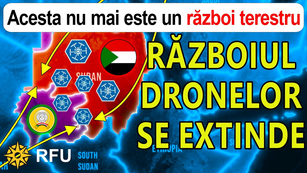Războiul din Sudan: Utilizarea masivă a dronelor transformă frontul în uzură totală | RFU News
