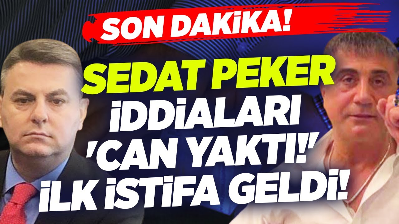 Sedat Peker İddiaları 'Can Yaktı!' İlk İstifa Geldi! KRT Haber