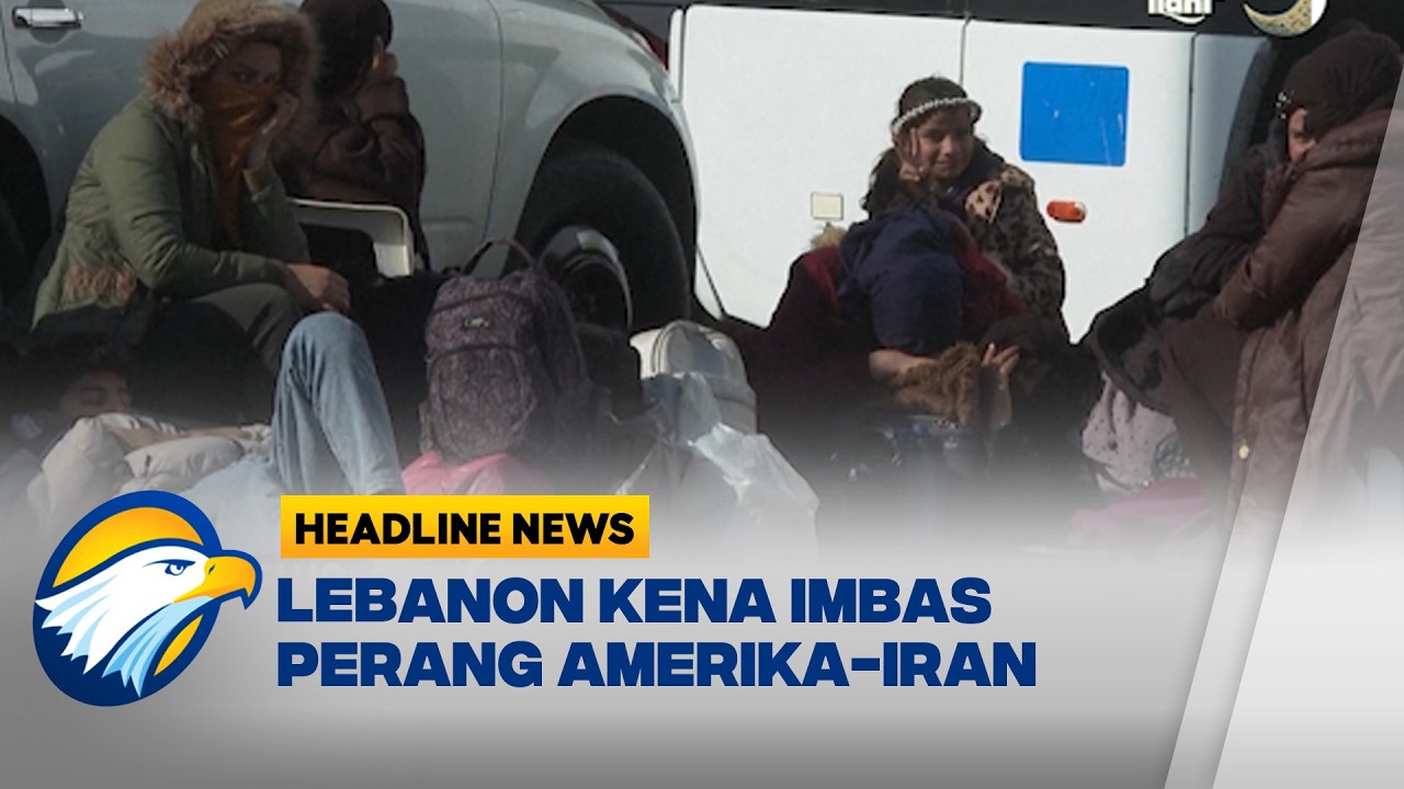 [HEADLINE NEWS 06/03] Beirut Digempur Israel, Puluhan Ribu Warga Mengungsi di Ibu Kota