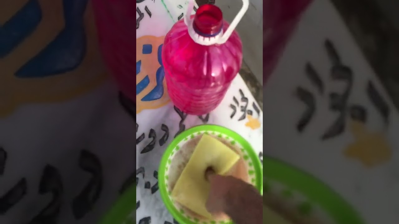 قبر المرحوم سمير صبيح قبل وبعد الترتيب والتنضيف
