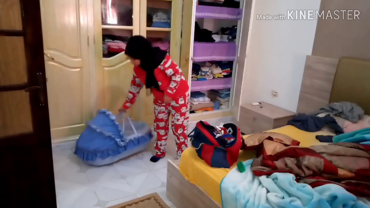 روتين صباحي لأم في البيت  مليئ بالطاقة الإيجابية و النشاط 😍 كملت فرش بيت القعدة و معجبتنيش 😞😞