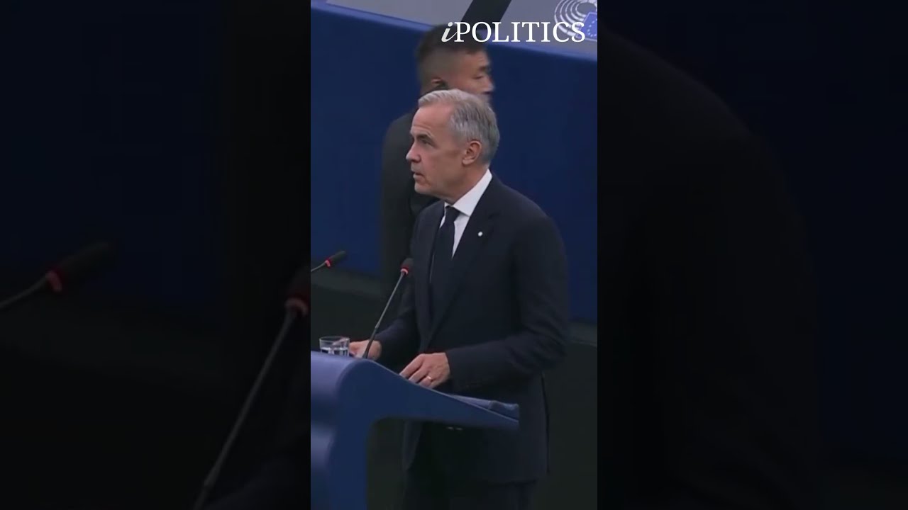 Mark Carney reacts to 