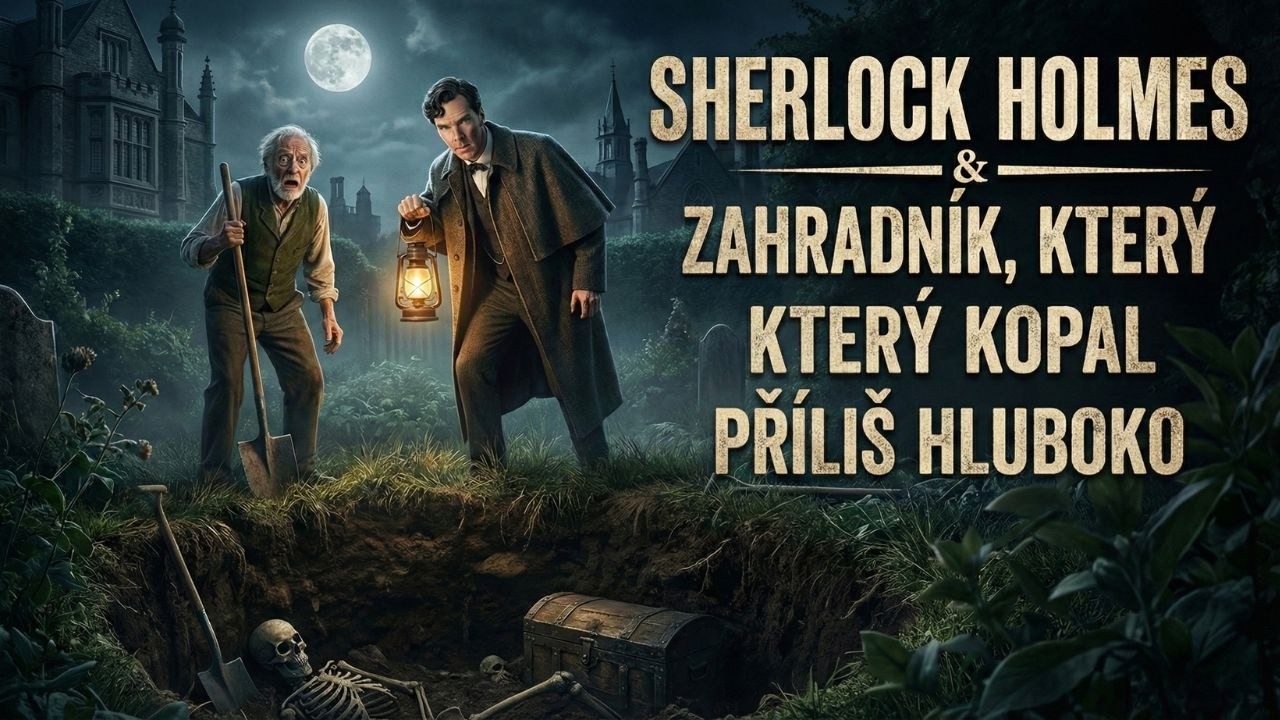 Sherlock Holmes a zahradník, který kopal příliš hluboko | Příběh Sherlocka Holmese.