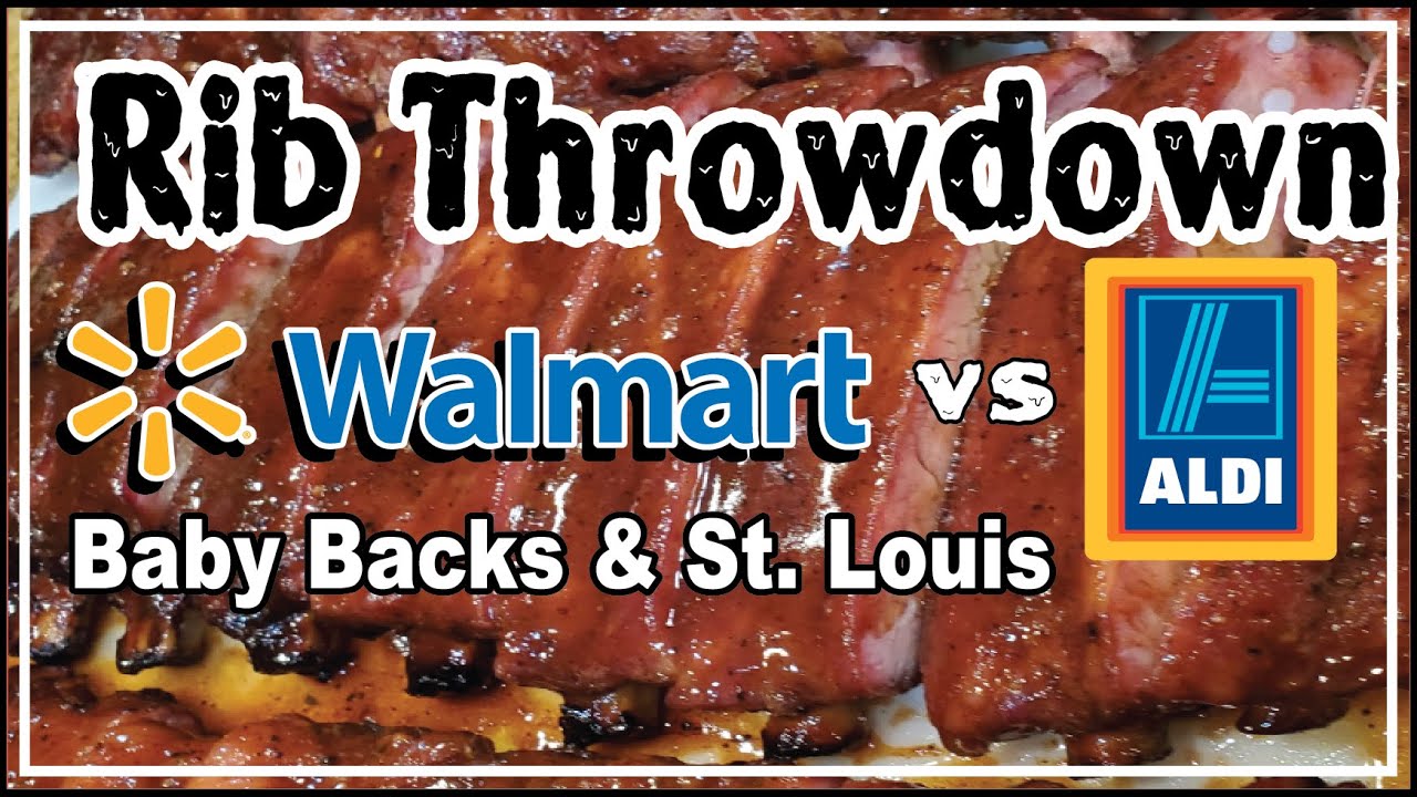 Rib Throwdown Walmart v Aldi | Weber SmokeFire EX6 | BBQ Champion Harry Soo SlapYoDaddyBBQ.com