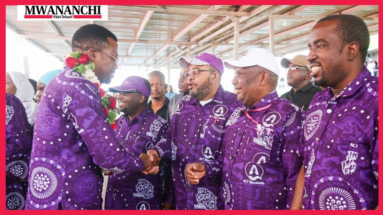 #🔴LIVE: MAPOKEZI YA WAGOMBEA URAIS WA ACT - WAZALENDO, UNGUJA