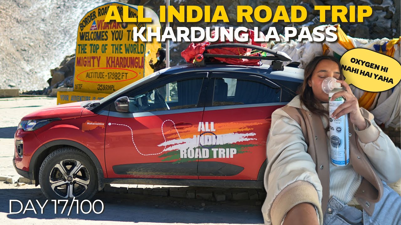 Khardung La Pass & Panamik Hot Water Spring In Nubra Valley Ladakh