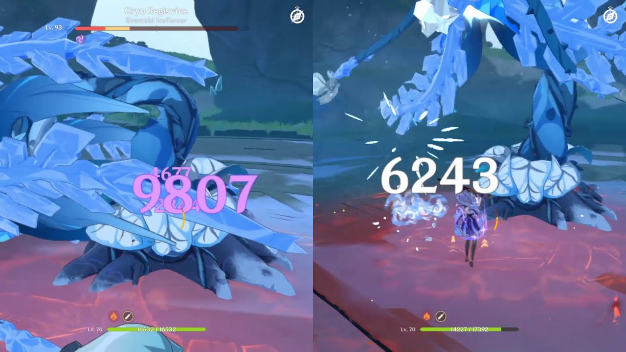 Electro vs Physical Keqing Damage Comparison