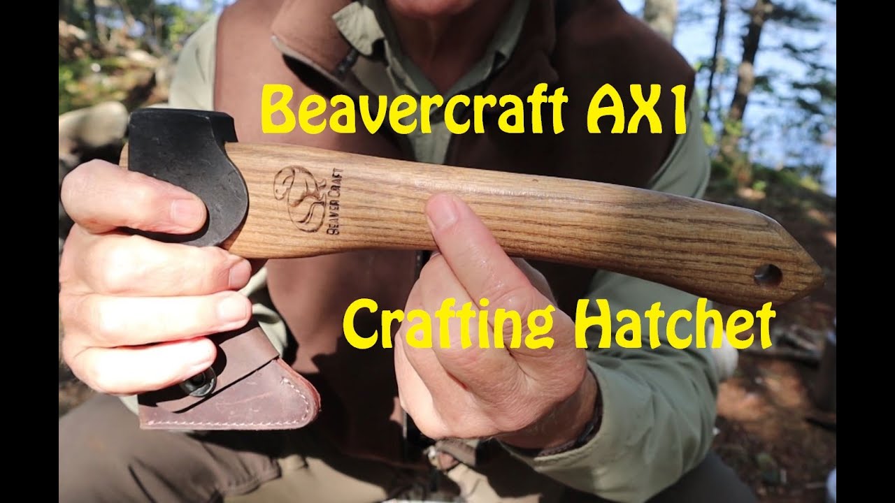 Компактный топорик Beavercraft AX1 «Crafting»