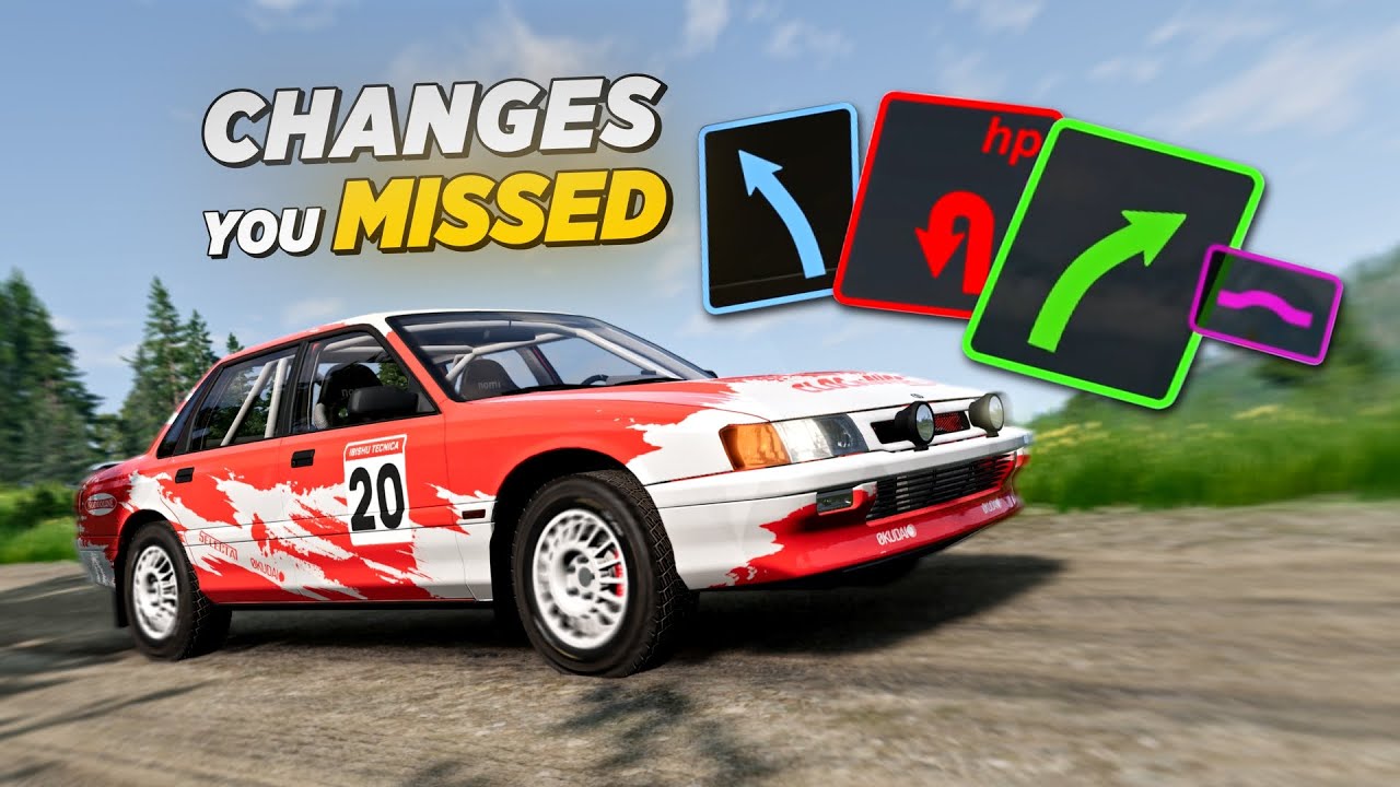 New Rally Mode, Vehicle, New sounds & More - BeamNG 0.34