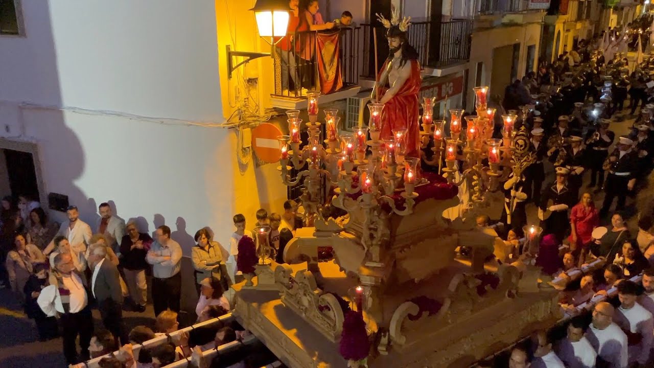 Ecce Homo y Virgen de la Luz. Domingo de Ramos Loja 2023.