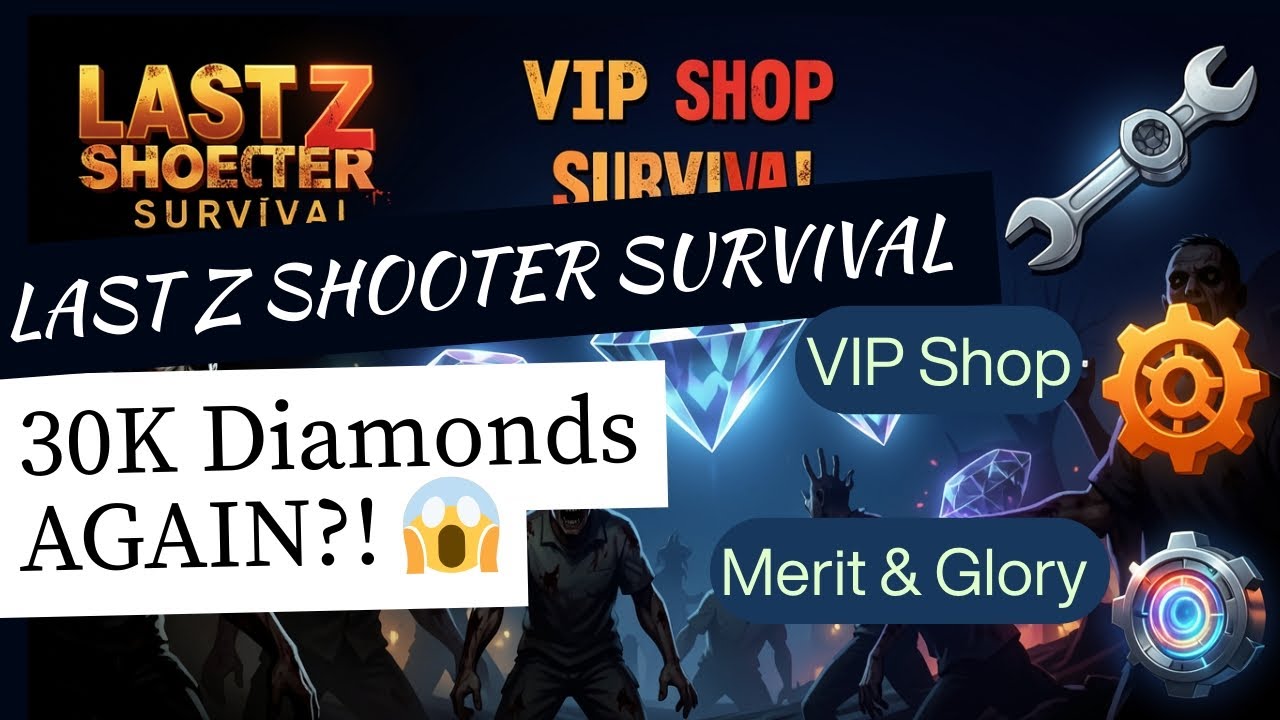 30K Diamonds EVERY Monday?! 🛒 VIP & Glory Shop | Last Z