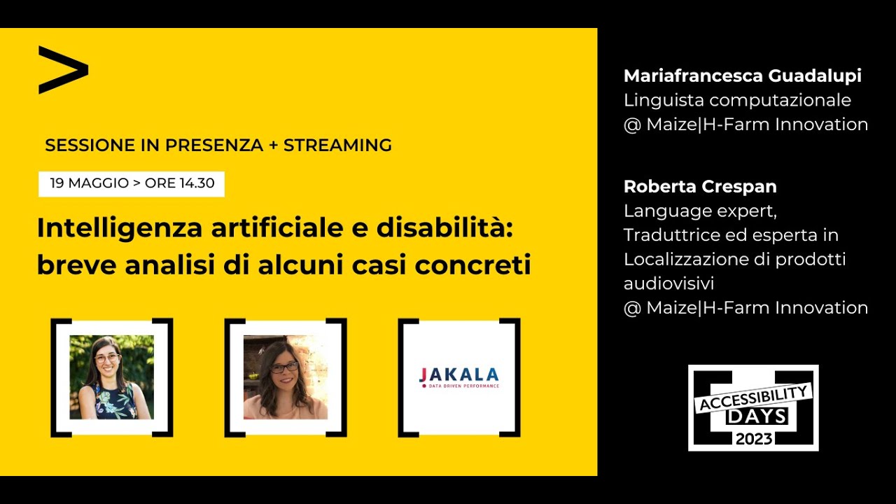 Intelligenza artificiale e disabilità: breve analisi di alcuni casi concreti