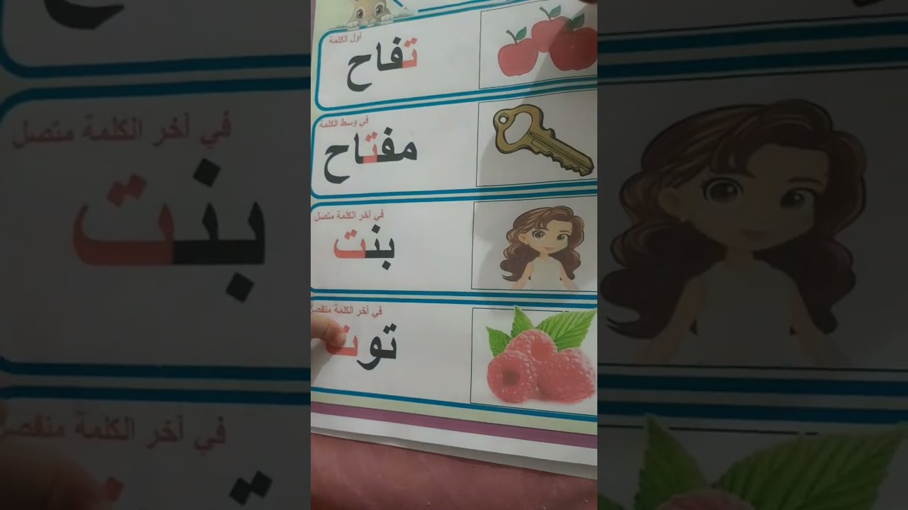 حروف هجاء📕 تعلم وكتابة حرف( تاء)👩‍🏫 طريقة تلقين حروف للأطفال وانشطة حرف تاء 