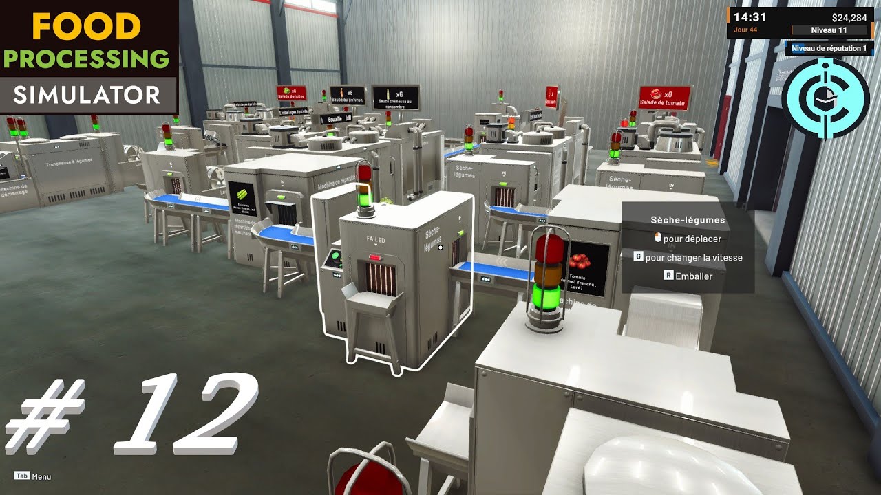 food processing simulator #12: J’essaye de faire un truc, ce truc me rend fou, prise de tête.