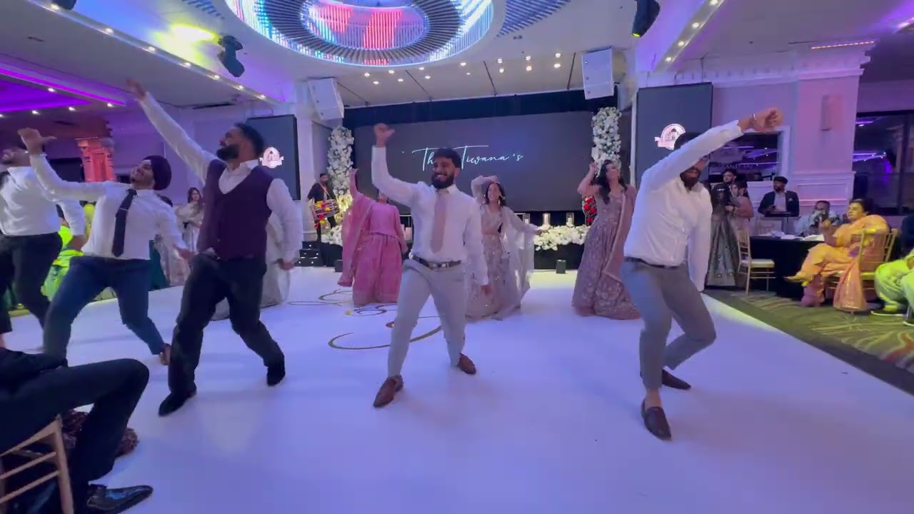Ishpreet & Gursharan Reception Dance Performance 
