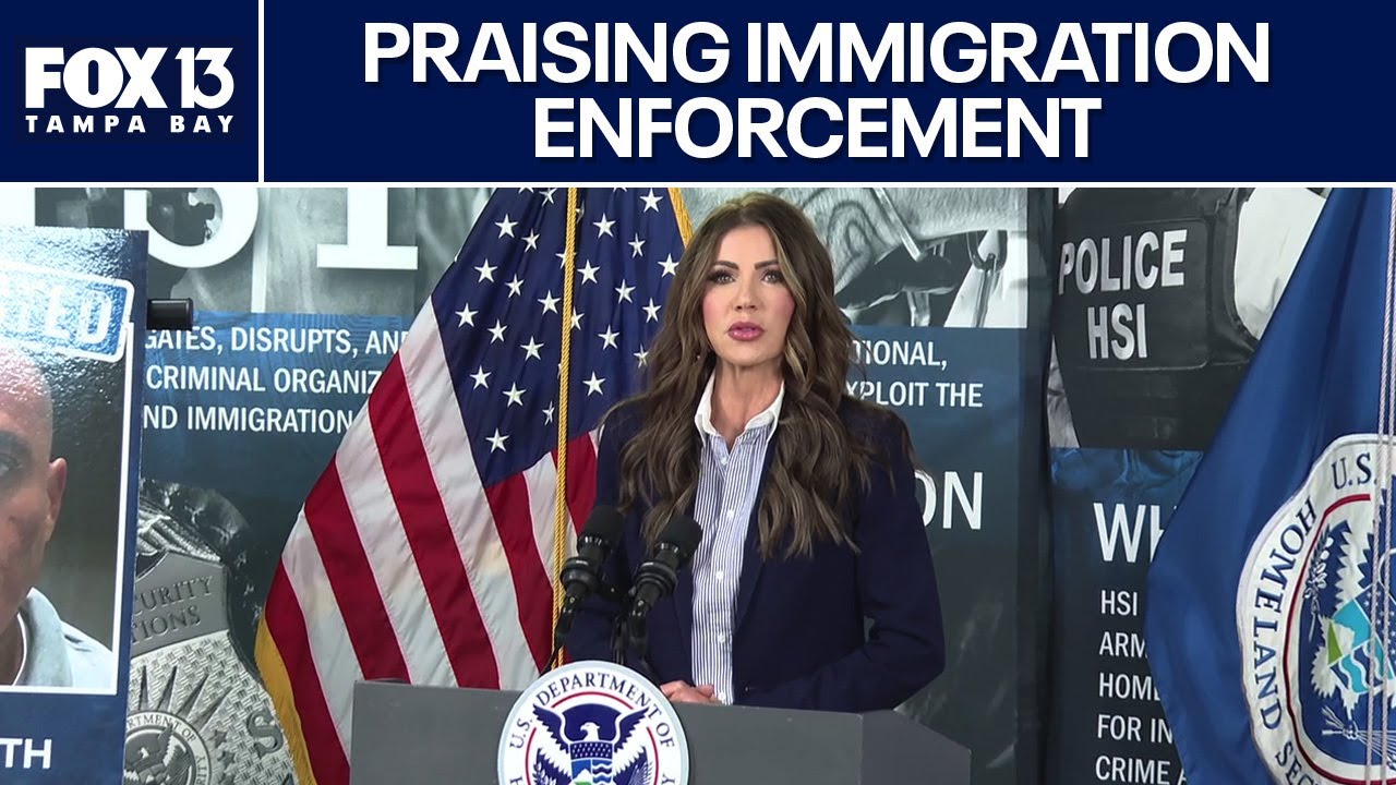 Kristi Noem praises Florida immigration enforcement