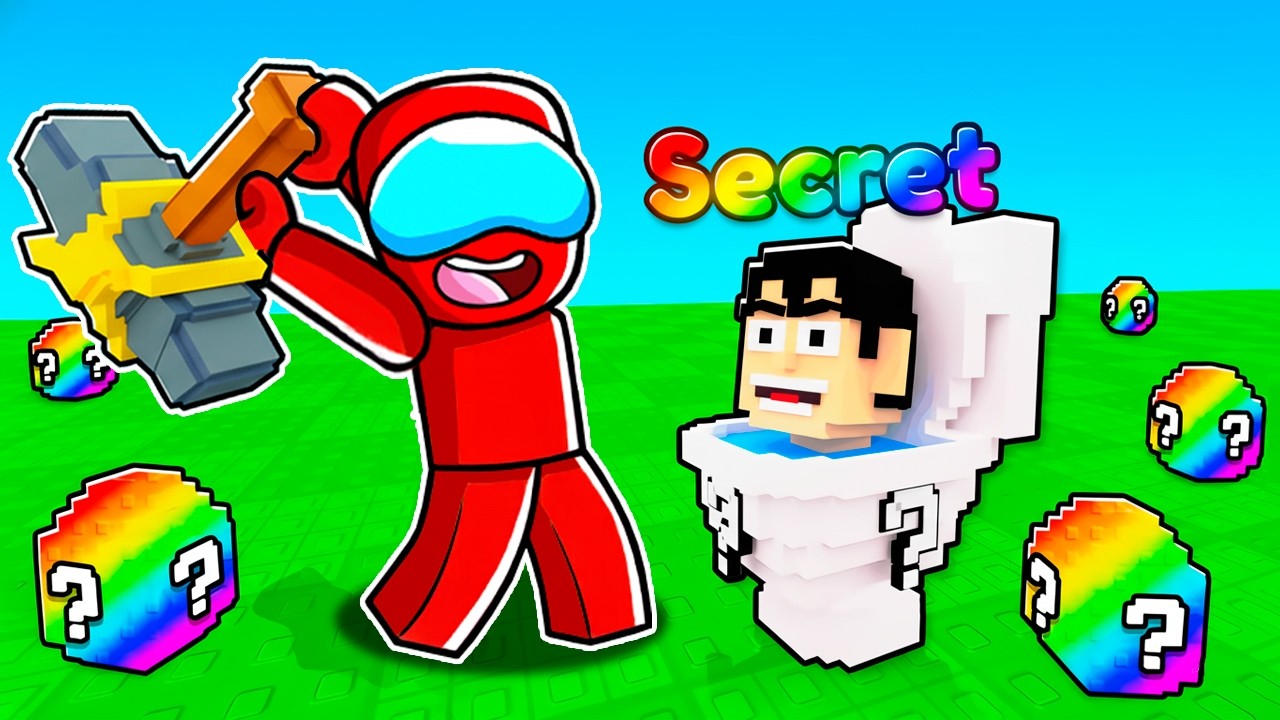ROMPE un HUEVO MISTERIOSO con un MARTILLO para CONSEGUIR los Mejores BRAINROTS de Roblox!
