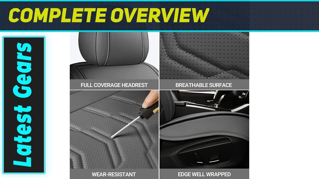 The Best AOOG Leather Car Seat Covers? Luxury Look, Easy Install.