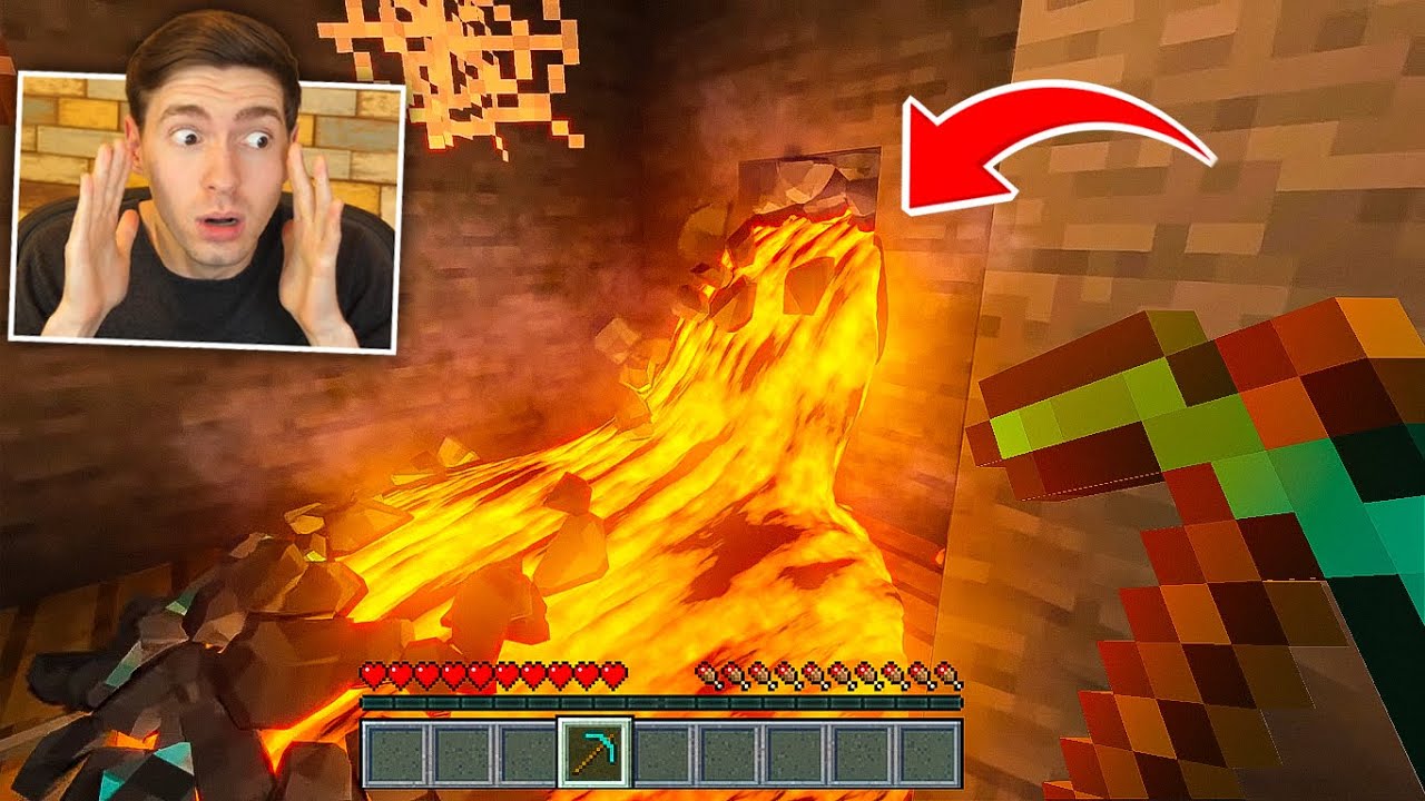 A LAVA SUPER REALISTA no MINECRAFT! (INACREDITÁVEL)