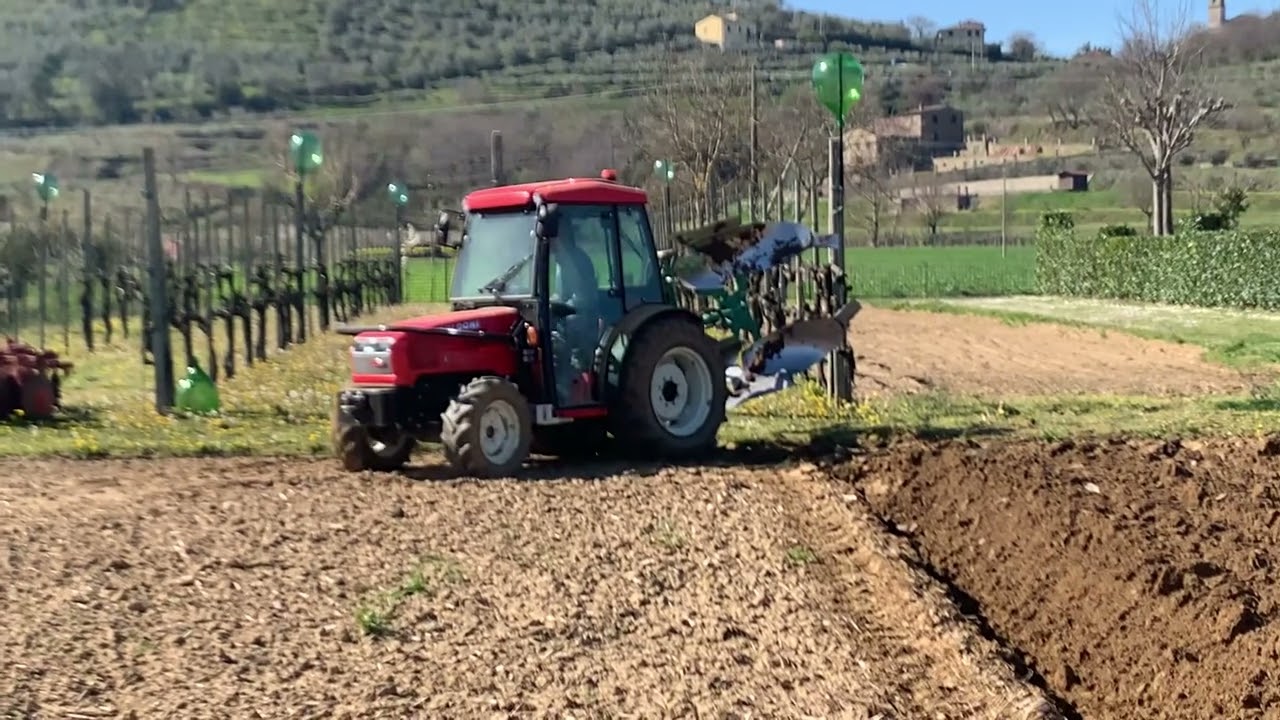ARATRO REVERSIBILE METALMECCANICA A.F.B. CON GOLDONI ENERGY 80