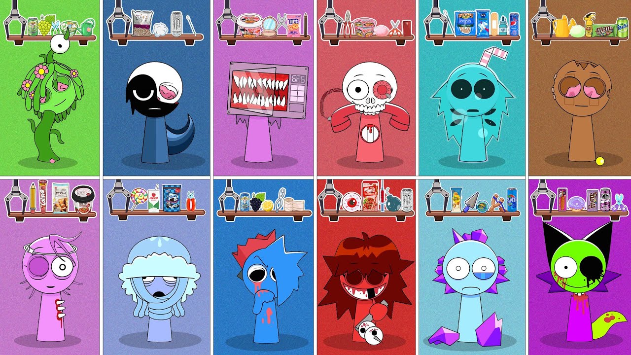 Ohh NO!! HELP Sprunki | Incredibox Sprunki SURVIVED Animation #sprunki #incredibox