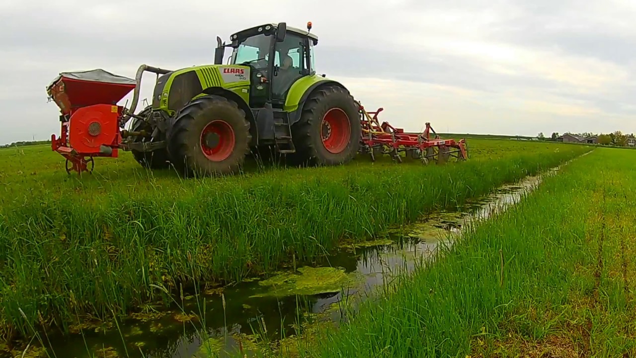 Mais zaaien en grond bewerken met woelpoot | Claas | MC Cormick