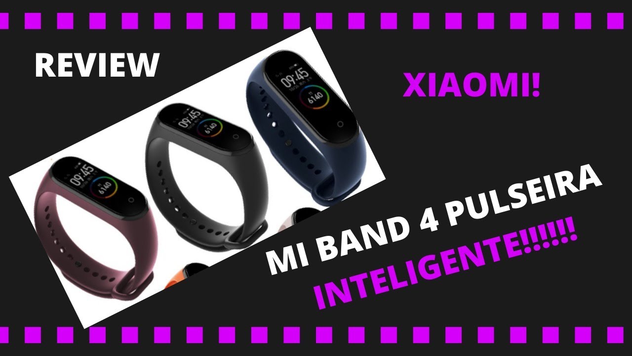 Mi Band 4 - unboxing Review e configuração completa.
