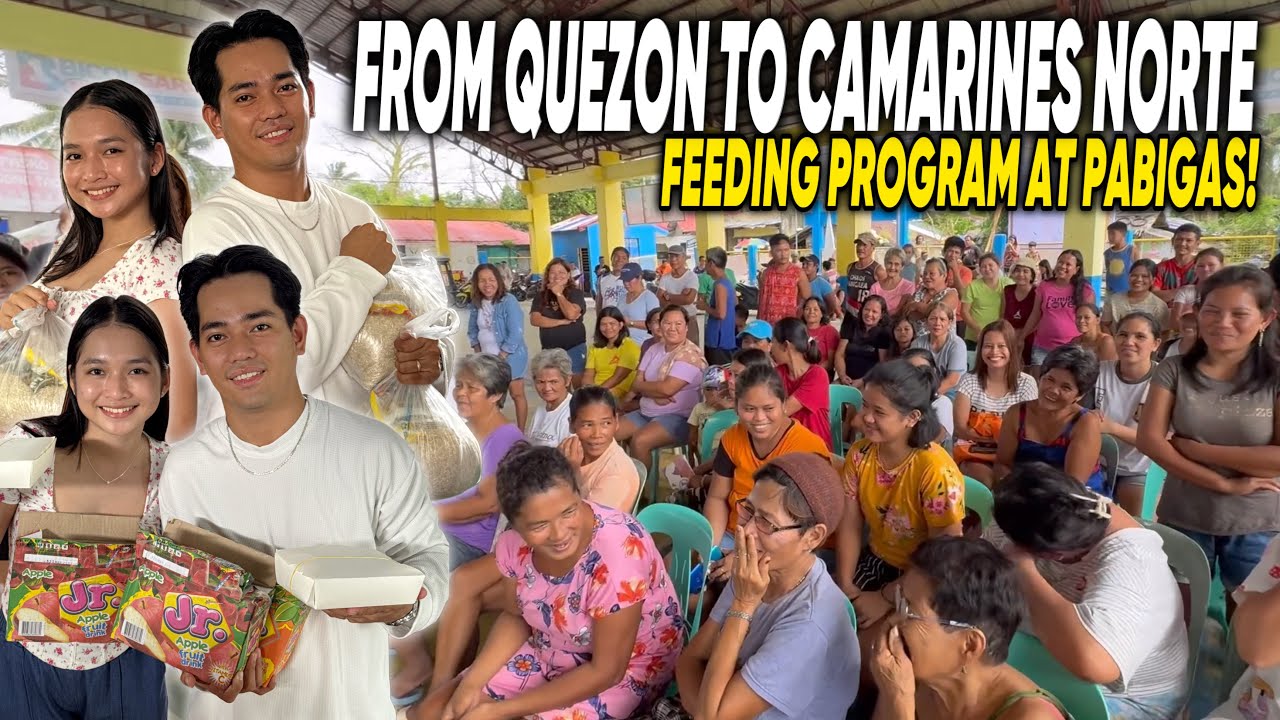 WALANG KAPAGURAN NA PAGTULONG! | FEEDING PROGRAM AT PABIGAS!