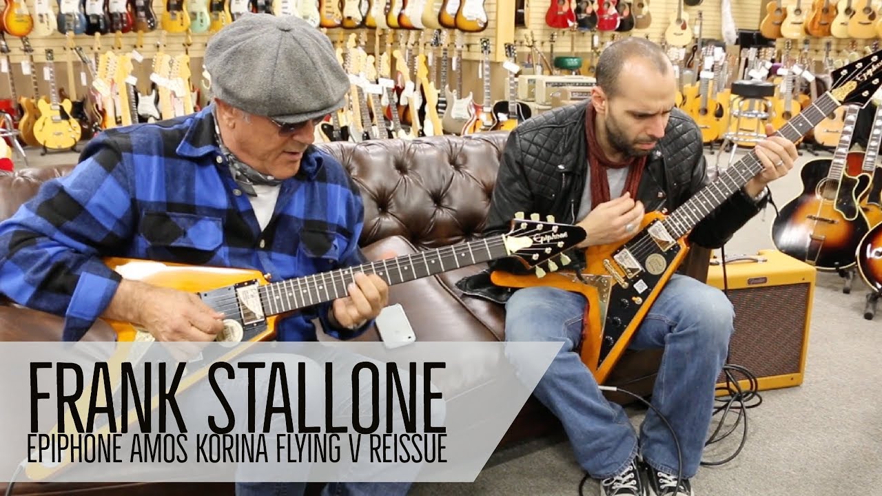 Frank Stallone and Mark Agnesi playing Joe Bonamassa