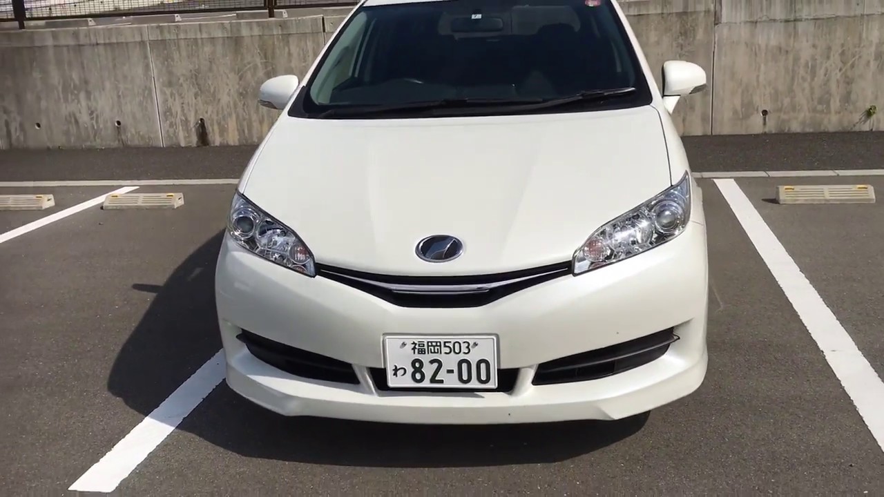 トヨタ WISHに乗ってみた （1.8X）