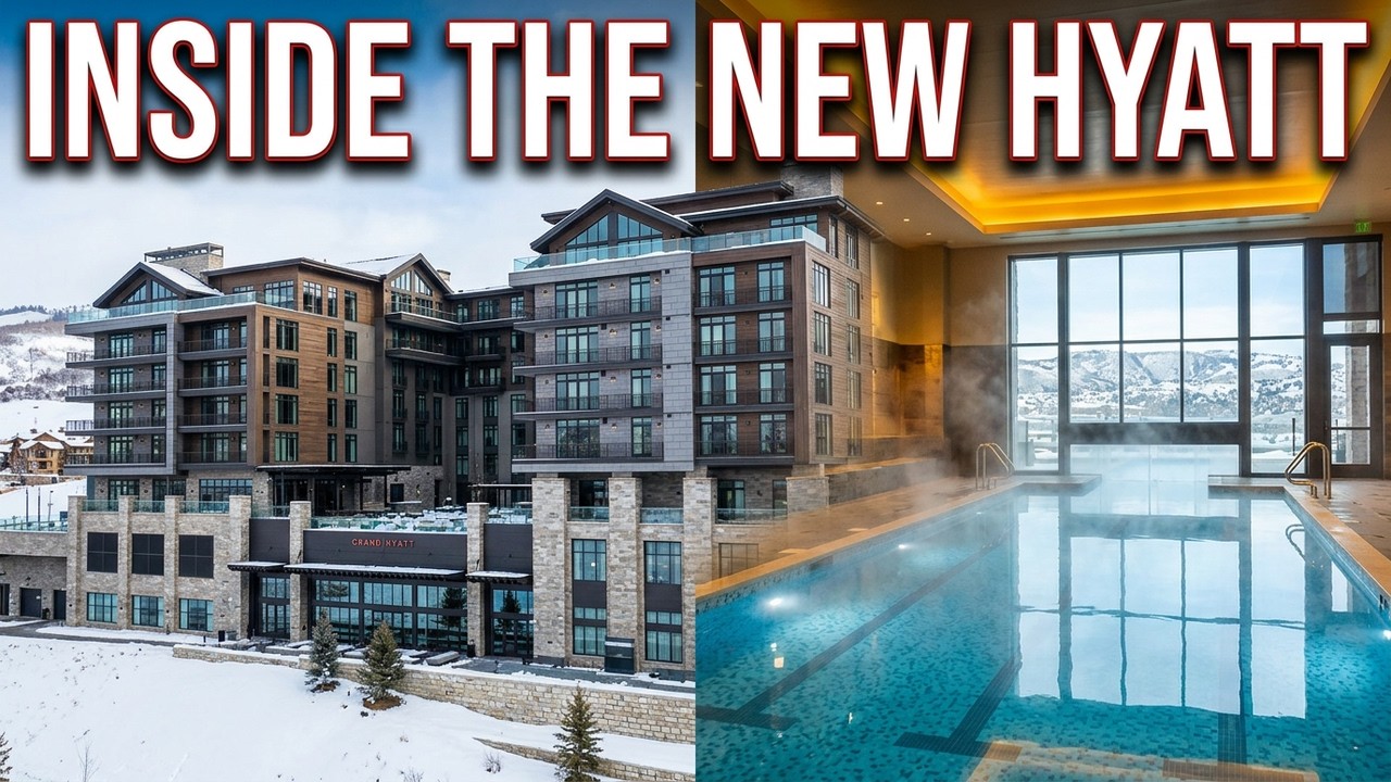 4K- Inside The New Grand Hyatt Deer Valley Park City