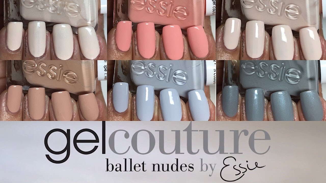 essie Gel Couture 2017 Ballet Nudes Collection | The Polished Pursuit
