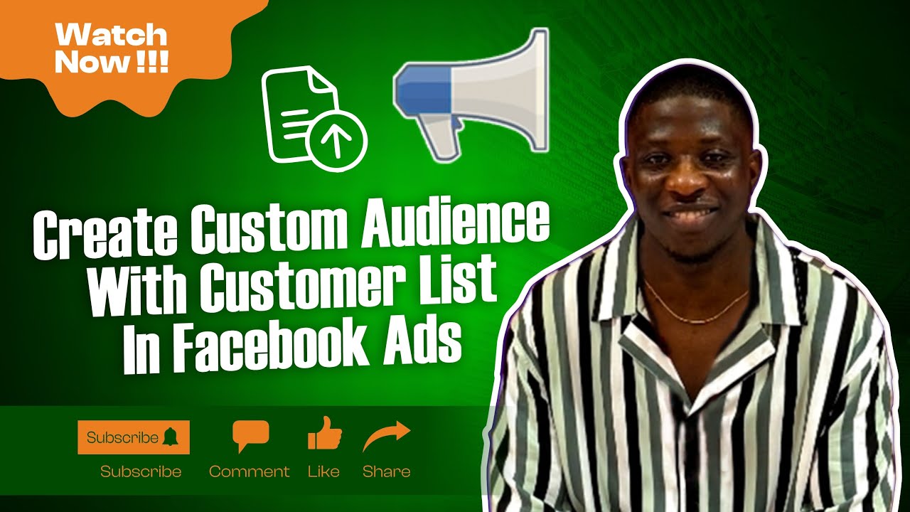 Create Facebook Custom Audiences with Customer Lists