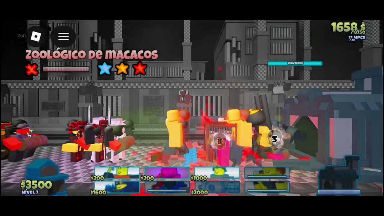 Monkey Zoo Tumore 3 stars guia