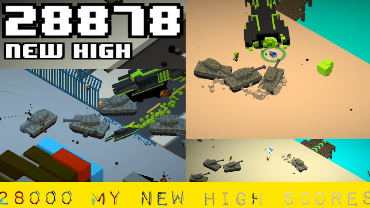 Smashy Road: Wanted 2 | 28000 My New High Scores [ Android ] Long Gameplay!