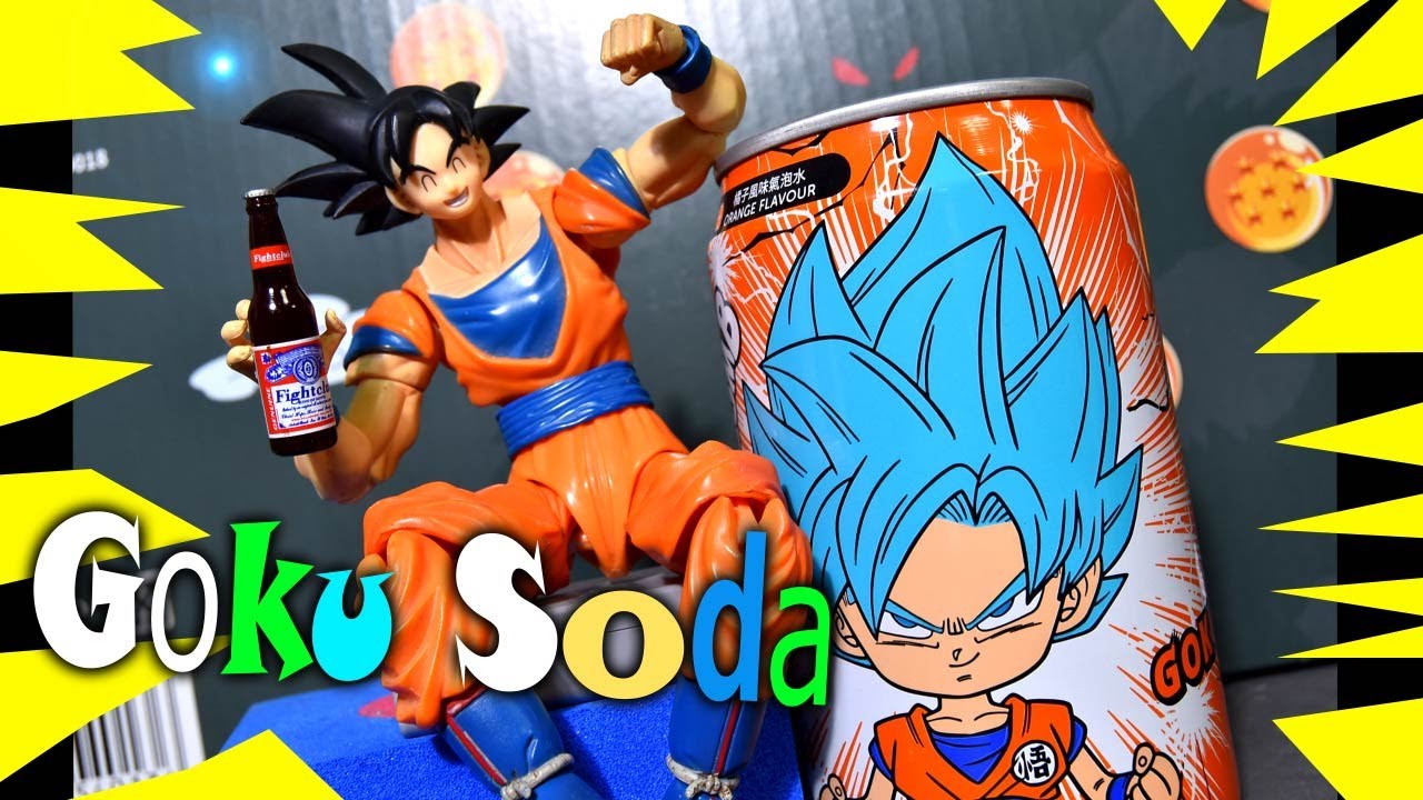 Dragon Ball Stop Motion - Goku Soda