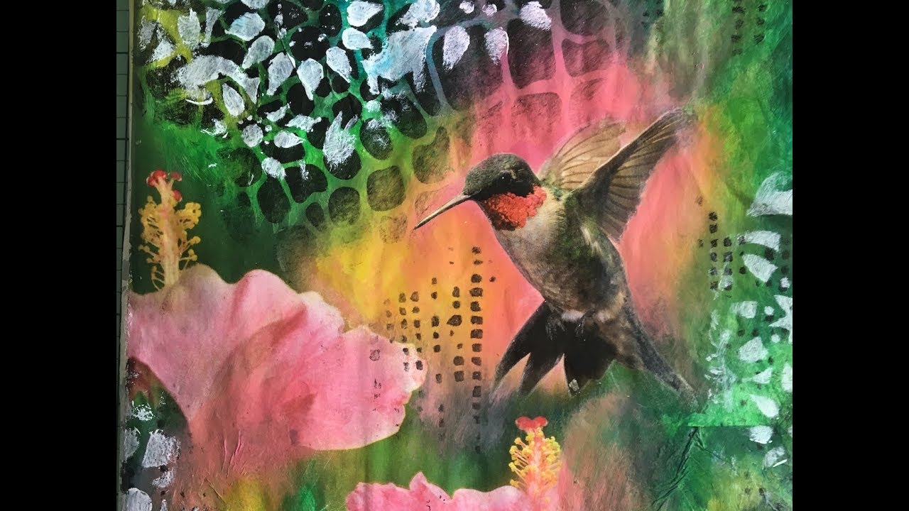 Reverse Collage in Birds & Blooms Magazine