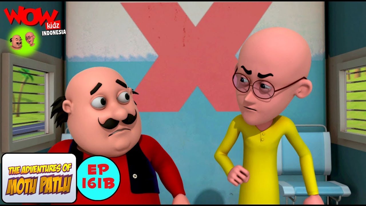Berlian Di Kereta - Motu Patlu dalam Bahasa - Animasi 3D Kartun