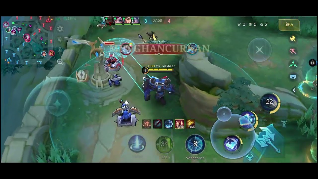 Roam koplak .malah MVP (mobile legend)