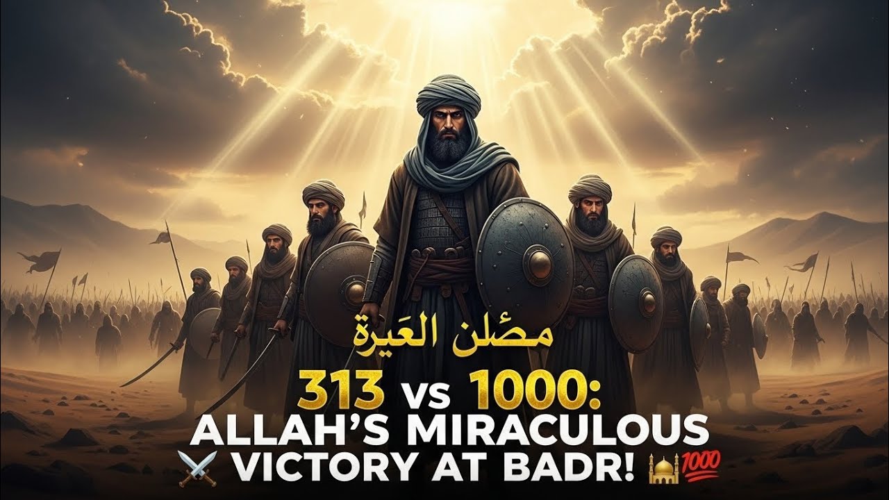 The Battle That Changed History | 313 Muslims vs 1000 Disbelievers #BattleOfBadr#IslamicHistory
