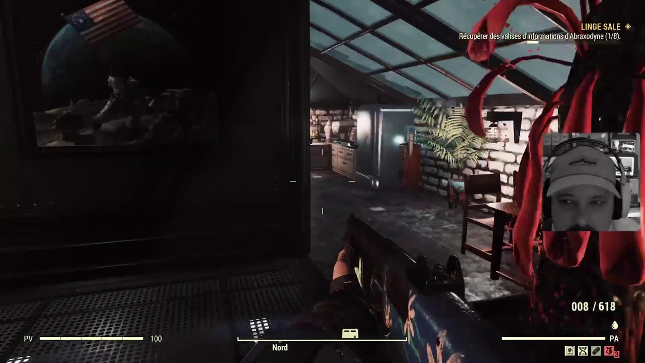 Fallout le direct nocturne,construction dans les arbres